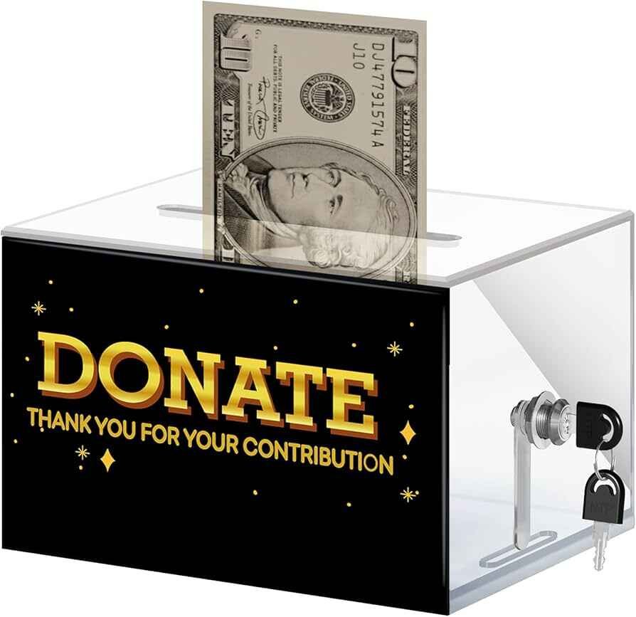 church donation box